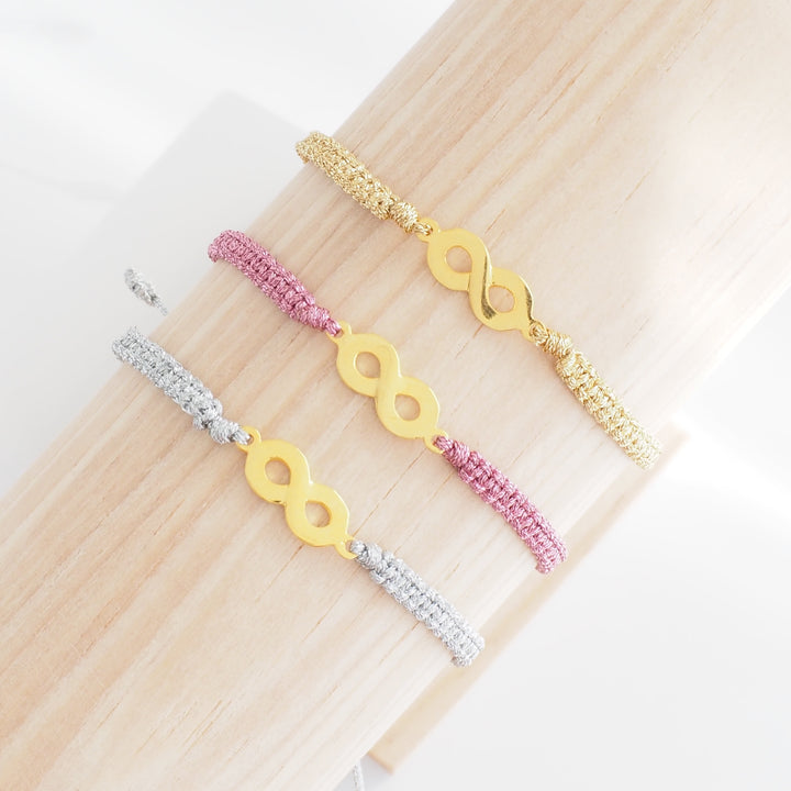 Macrame Infinity Love Bracelet for Women
