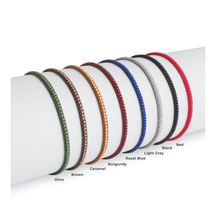 Miyuki Men's Beaded Bracelet