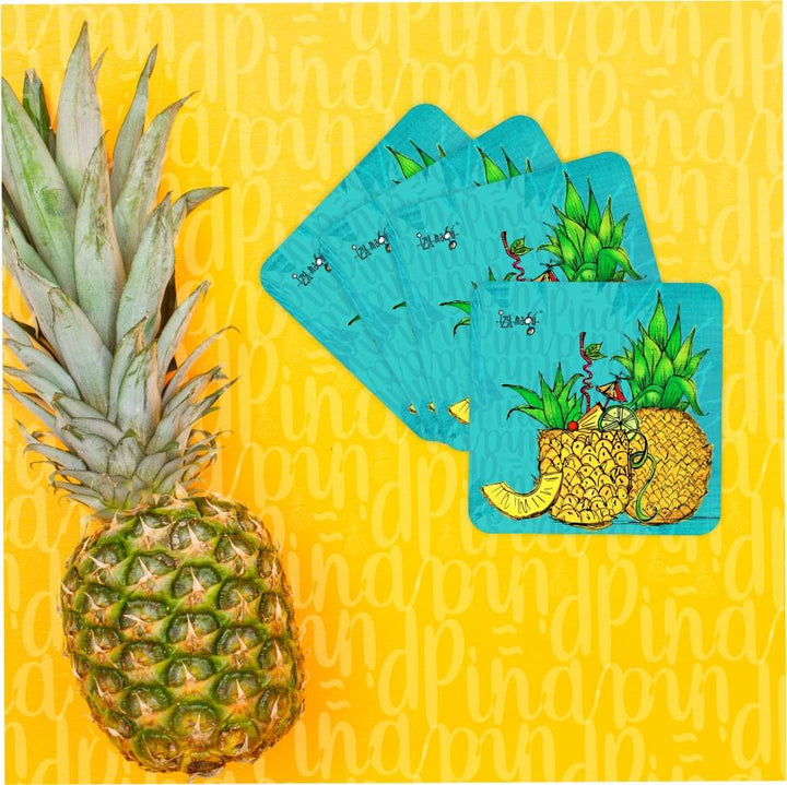 Izy Magu Drink Coasters Set (4)