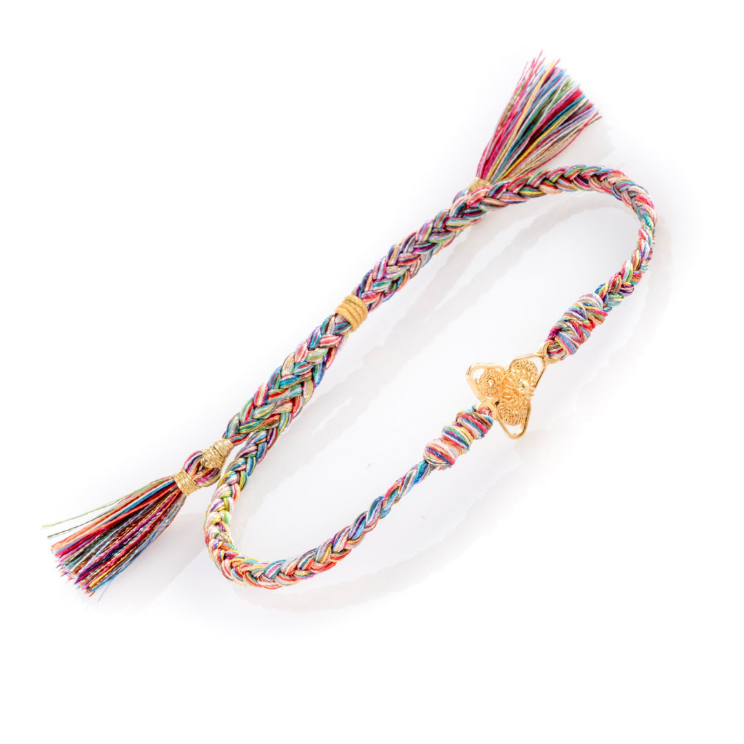 Tria (Triangle) Filigree Bracelet Muticolor