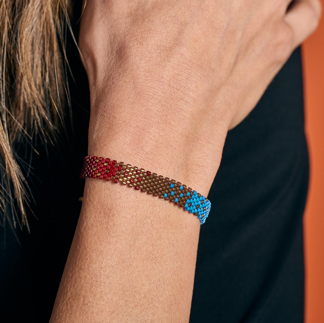 KELITCH Braccialetti regolabili colorati Miyuki perline moda KELITCH Braccialetti regolabili colorati Miyuki perline moda