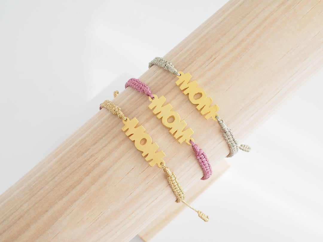 Macrame Mom Bracelet