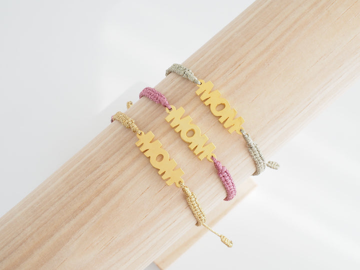 Macrame Mom Bracelet