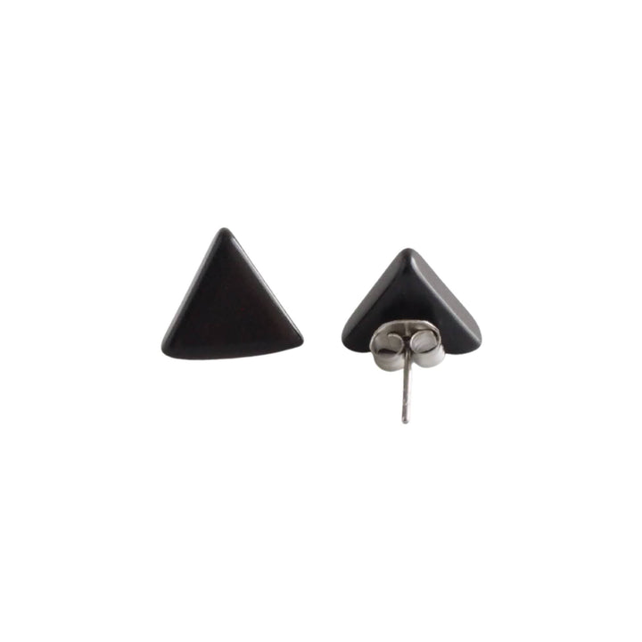 Tria Mini Stud Tagua Earrings