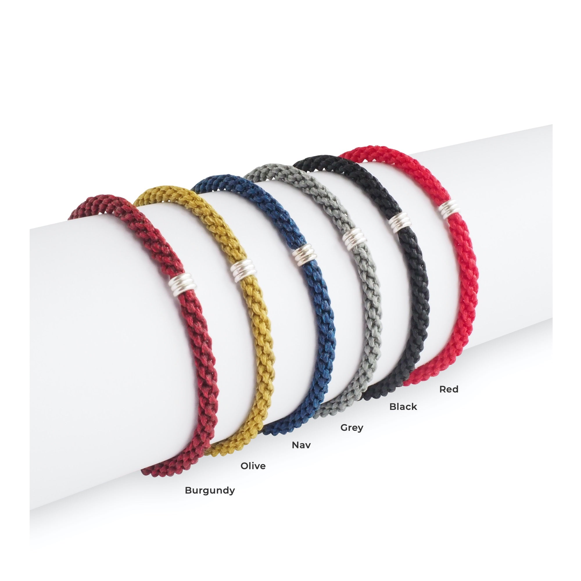 Mens Cord Bracelet, Macrame Bracelet, Colombian Bracelet Colors