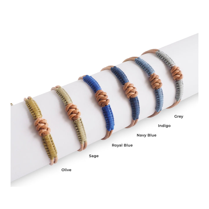 Knot Men's Leather Bracelet