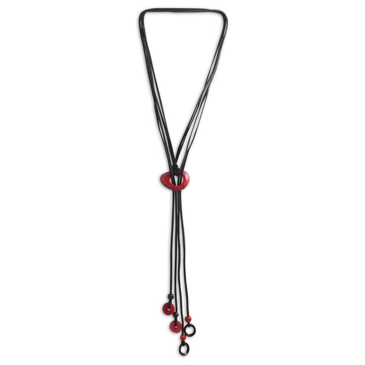 Dona Lariat Tagua Necklace - Amano Artisans