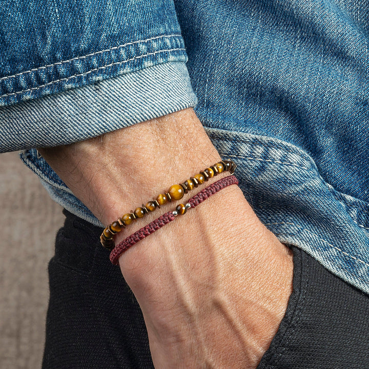 Tiger Eye Men's Bracelet