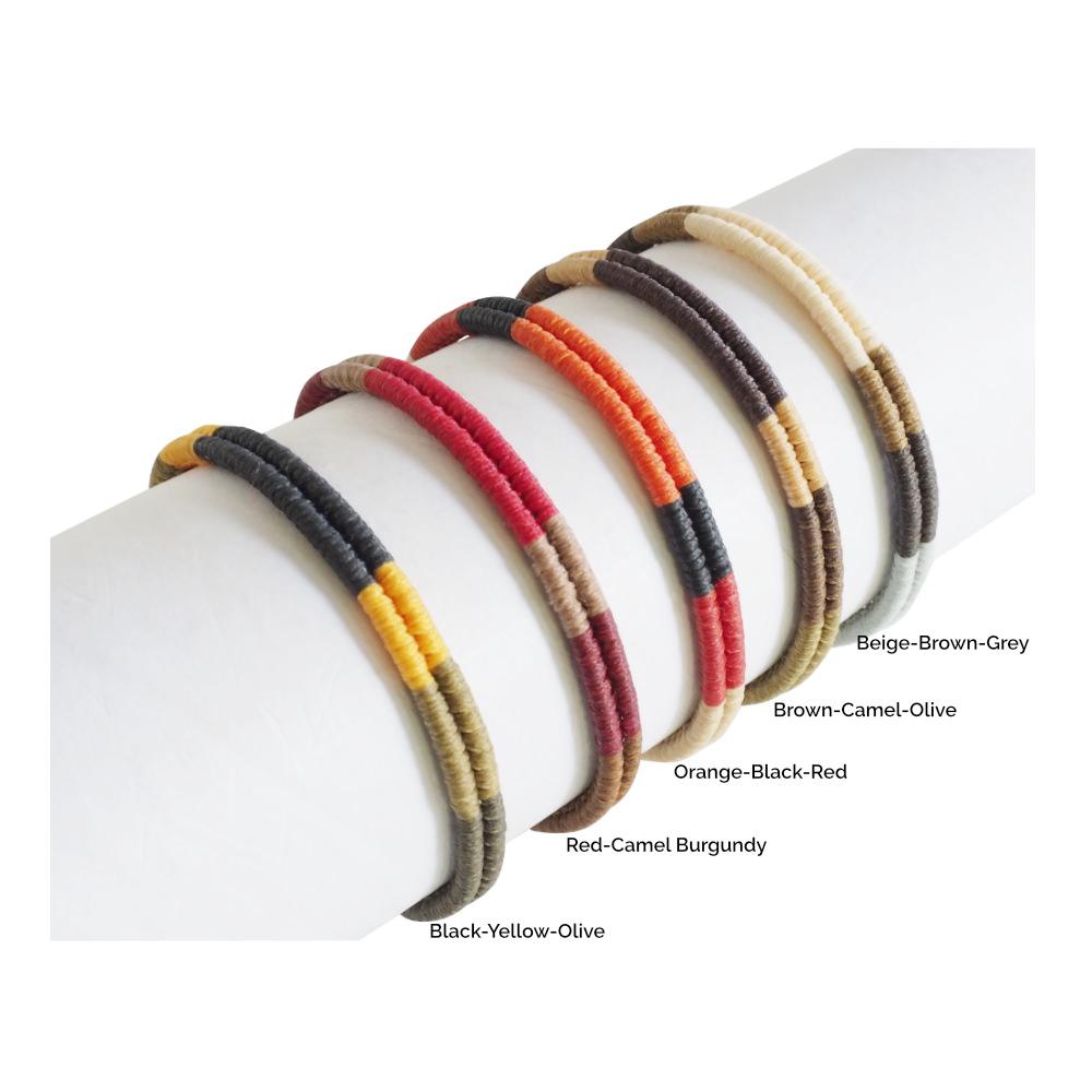 Handmade Surfer Leather Bracelet – Unisex Surf Jewelry, Beach Style Cuff