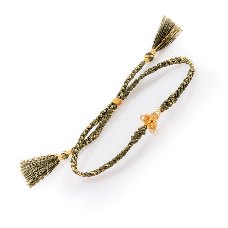 Tria Filigree Bracelet Olive